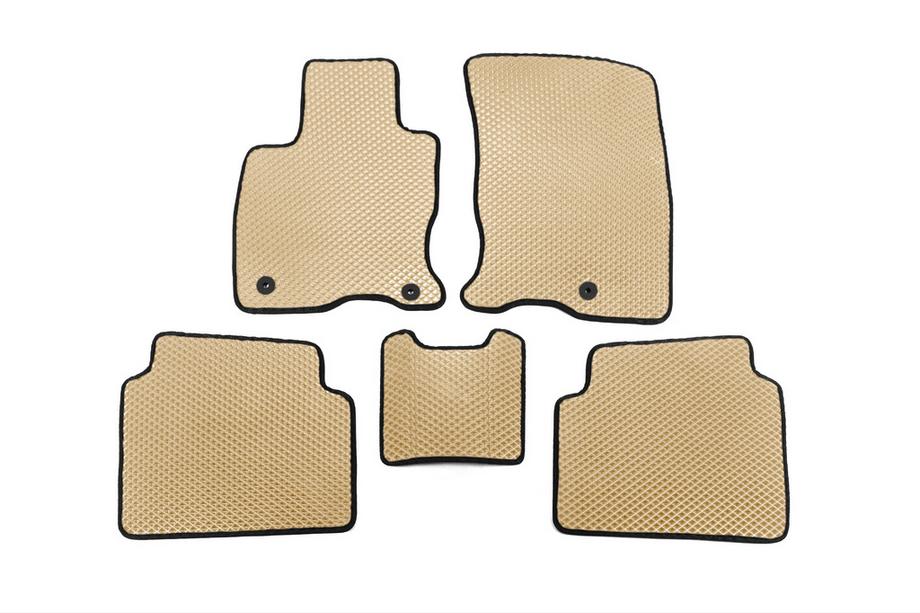 Ford Kuga/Escape 2019- EVA Floor Mats (Hybrid, Beige) Image