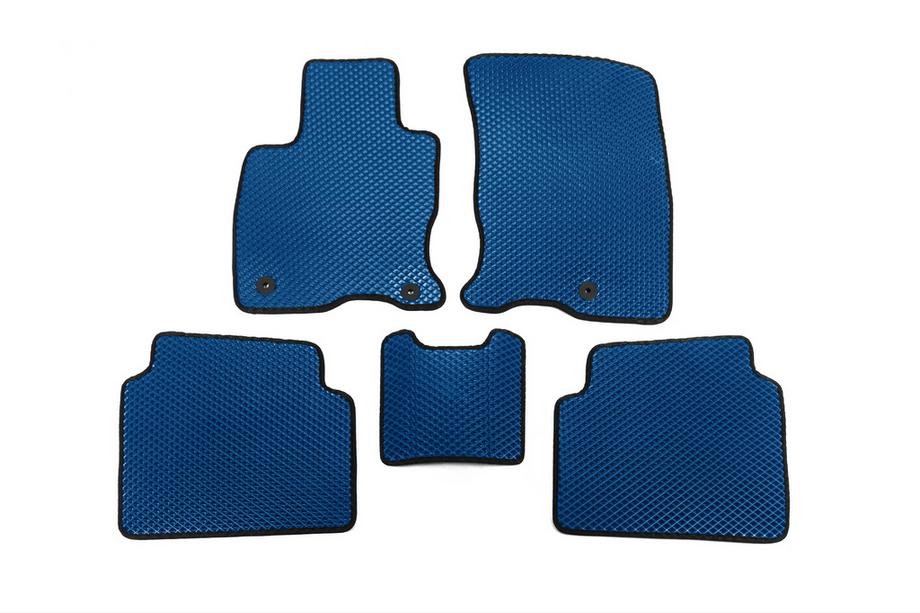 Ford Kuga/Escape 2019- EVA Floor Mats (Hybrid, Blue) Image