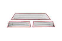 Ford Custom 2023- Interior door sill covers (3 pcs, stainless steel) photo 3
