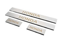 Honda CRV 2007-2011 Carmos Door Sill Protectors (4 pcs, Stainless Steel) photo 2