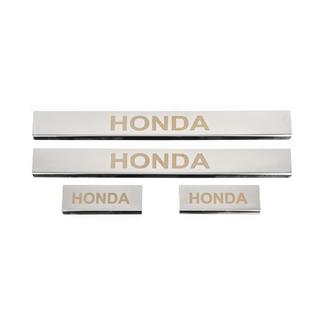 Carmos Door Sill Protectors (4 pcs, Stainless Steel) photo 1