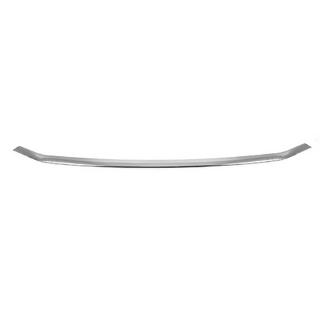 Front bumper protector trim (1 pc, stainless steel) photo 1