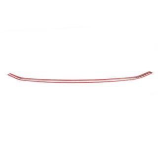 Front bumper protector trim (1 pc, stainless steel) photo 4