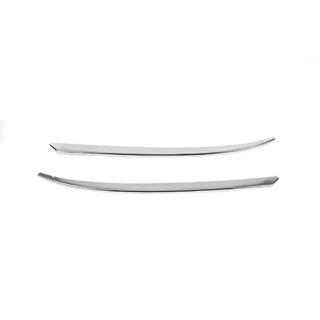 Stainless steel front bumper corner protectors (2 pcs) photo 3