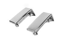 Mercedes G class W463 1990-2018 Stainless Steel Inserts for Bumper (2 pcs, AMG) photo 5