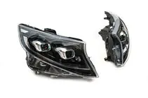 Mercedes Vito/V-class W447 2014- Front Headlights 2025 Design LED (for Vito, 2 pcs) photo 3