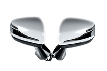 Toyota Land Cruiser 300 2021- Mirror covers (2 pcs, chrome) photo 7