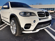 BMW X5 E70 2007-2013 Front bumper lip (2010-2013, primed for painting) photo 8