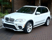 BMW X5 E70 2007-2013 Front bumper lip (2010-2013, primed for painting) photo 9