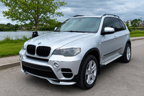 BMW X5 E70 2007-2013 Front bumper lip (2010-2013, primed for painting) photo 1