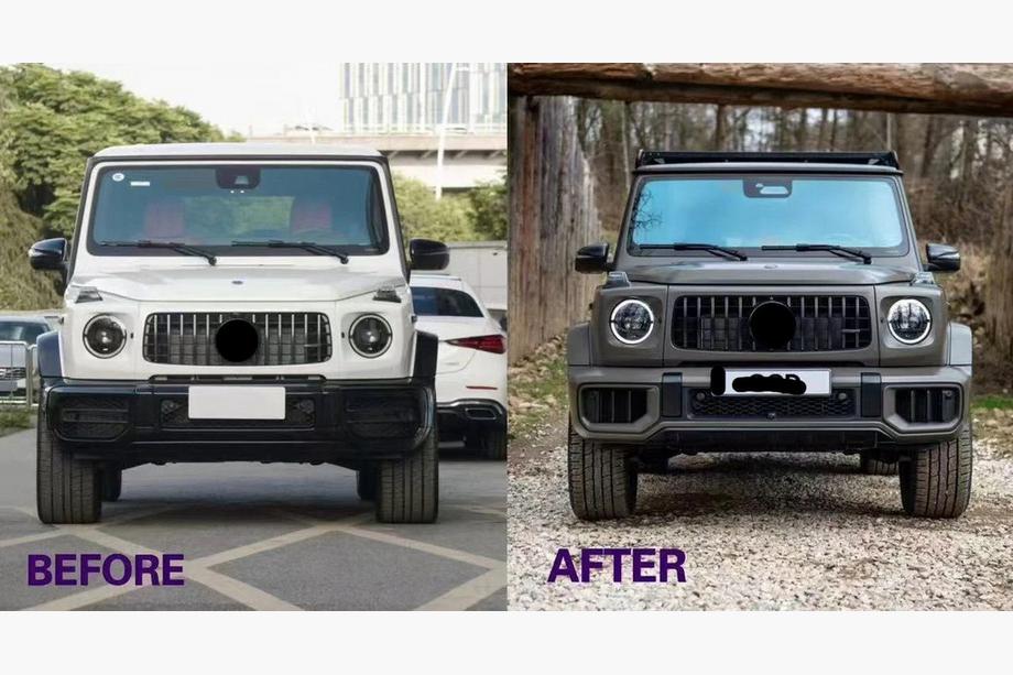 Mercedes G class W463 2018-2024 Facelift Body Kit to W465 2025 G63 Photo 2
