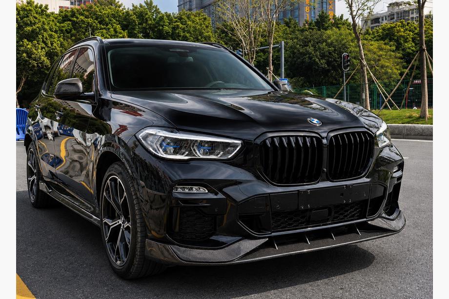 BMW X5 G05 2019–2026 Front Lip Spoiler Paradigm V-1 (2018-2022, Real Carbon) Image