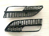 Audi A3 2012-2020 Fog Light Grilles RS-Style V-2 (2012-2016, 2 pcs, Black) photo 2