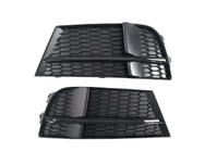 Audi A3 2012-2020 Fog Light Grilles S-Style V-1 (2016-2020, 2 pcs, Black) photo 1
