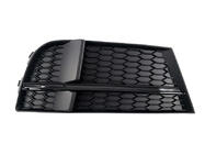 Audi A3 2012-2020 Fog Light Grilles S-Style V-1 (2016-2020, 2 pcs, Black) photo 3