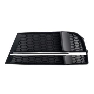 Fog Light Grilles S-Style V-2 (2016-2020, 2 pcs, Black) Audi A3 2012-2020 photo 3