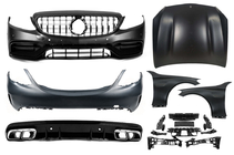 Mercedes C-class W205 2014-2021 Body kit with hood and fenders (C63 AMG) photo 1
