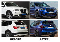 BMW X3 F25 2011-2018 Facelift Kit to X3M F97 2024 photo 4