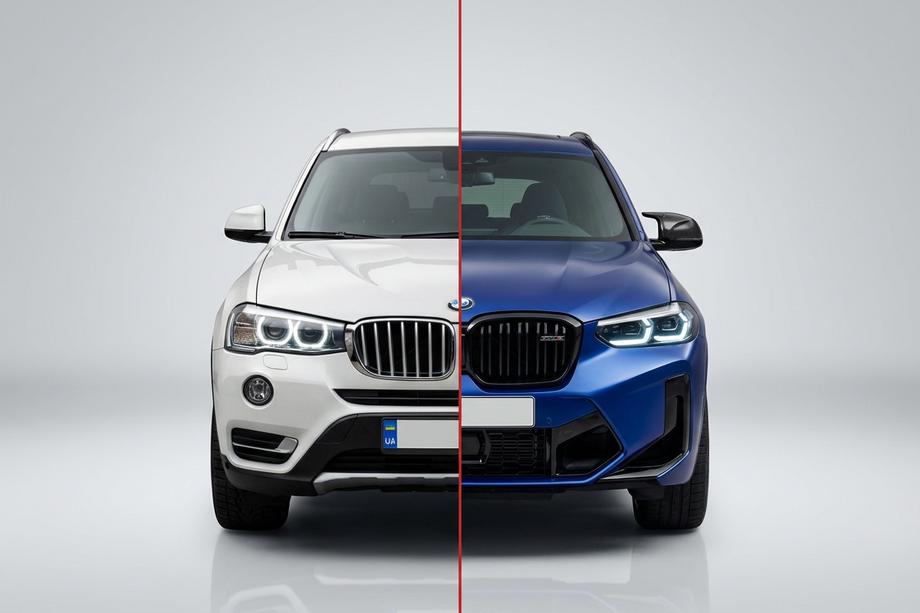 BMW X3 F25 2011-2018 Facelift Kit to X3M F97 2024 Image
