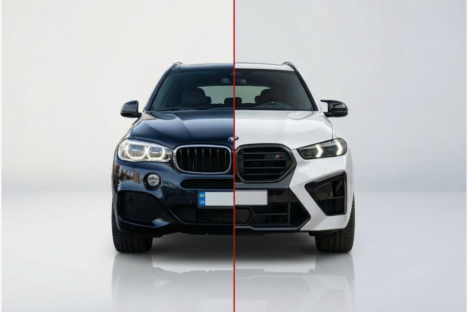 BMW X5 F15 2013-2018 Facelift conversion kit to X5M F95 2024 (with trunk lid replacement) Image