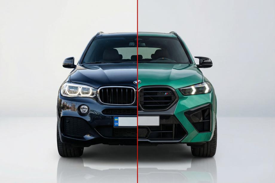 BMW X5 F15 2013-2018 Facelift conversion kit to X5M F95 2024 (without trunk lid replacement) Image