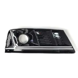 Fog light grilles with RS-Style opening (2015-2019, 2 pcs, Black) photo 4