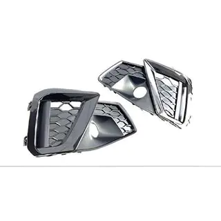 Fog light grilles RS-Style (for S-Line 2019-2024, 2 pcs, Black) photo 2