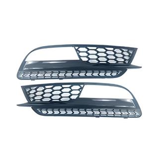 Fog Light Grilles RS-Style (2011-2015, 2 pcs, Black) Audi A5 2007-2015