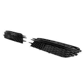 Fog Light Grilles RS-Style (For Base, 2011-2014, 2 pcs, Black) photo 2