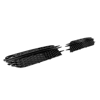 Fog Light Grilles RS-Style (For Base, 2011-2014, 2 pcs, Black) photo 3
