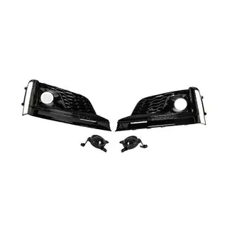 Fog Light Grilles with Fog Lights (2016-2019, 2 pcs, Black) photo 1