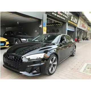 Fog light grilles with fog lights RS-Style (For S-Line, 2020-2025, 2 pcs, Black) photo 1