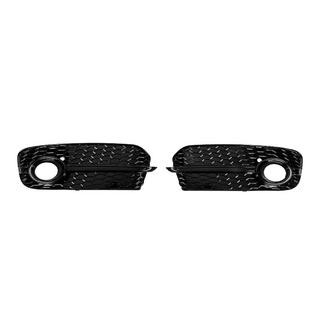 Fog Light Grilles RS-Style (2013-2017, 2 pcs, Black) Audi Q5 2008-2017 photo 1