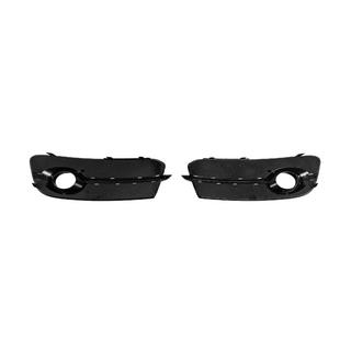 Fog Light Grilles RS-Style (2013-2017, 2 pcs, Black) Audi Q5 2008-2017 photo 4