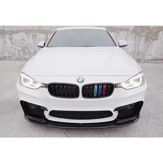 Front Bumper Lip DPT V-1 (For M4, Gloss Black) BMW 4 Series F32/F33/F36 2012-2020 photo 1
