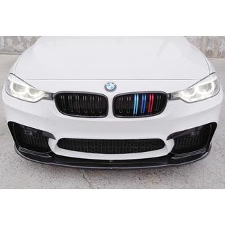Front Bumper Lip DPT V-1 (For M4, Gloss Black) BMW 4 Series F32/F33/F36 2012-2020 photo 4
