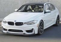 BMW 4 Series F32/F33/F36 2012-2020 Front Bumper Lip DPT V-2 (For M4, Gloss Black) photo 5