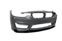 BMW 4 Series F32/F33/F36 2012-2020 Front Bumper Lip DPT V-2 (For M4, Gloss Black) photo 13