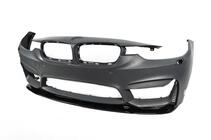 BMW 4 Series F32/F33/F36 2012-2020 Front Bumper Lip DPT V-2 (For M4, Gloss Black) photo 14