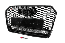 Audi A6 C7 2011-2017 Front black RS-style grille with Quattro badge (2014-2017) photo 2