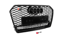 Audi A6 C7 2011-2017 Front black RS-style grille with Quattro badge (2014-2017) photo 3