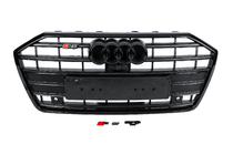 Audi A6 C8 2018–2025 Front Grille S-Style (black) photo 1