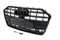Audi A6 C8 2018–2025 Front Grille S-Style (black) photo 2
