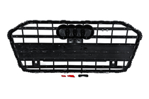Audi A6 C8 2018–2025 Front Grille S-Style (black) photo 4