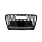 Audi A7 2010-2018 Front Grille RS-Style with Quattro Emblem (2010-2014, black) photo 1