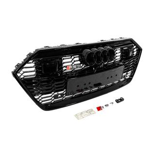 Front Grille RS-Style with Quattro Emblem (black) photo 4