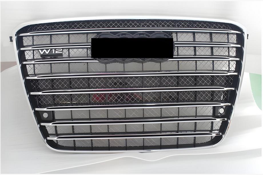 Audi A8 2010-2018 Front grille (2010-2013, black with chrome) Image