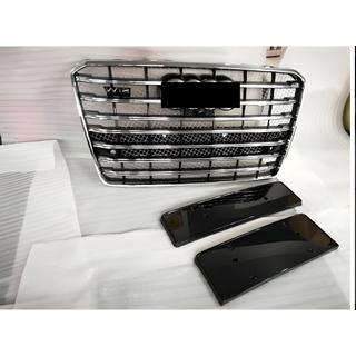 Front grille (2014-2018, black with chrome) photo 2