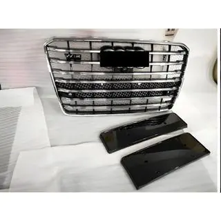 Front grille (2014-2018, black with chrome) photo 2