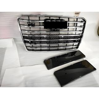 Front grille (2014-2018, black with chrome) photo 1